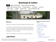 Tablet Screenshot of bramhopecarlton.org.uk